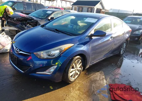 2015 Hyundai Elantra Se from USA, damaged, VIN 5NPDH4AE9FH591985